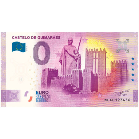 Billets Souvenir 0 Euro - Château de Guimarães