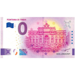 Billets Souvenir 0 Euro - Fontaine de Trévi