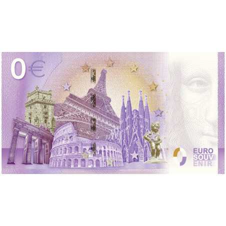 Billets Souvenir 0 Euro - Fontaine de Trévi (2)