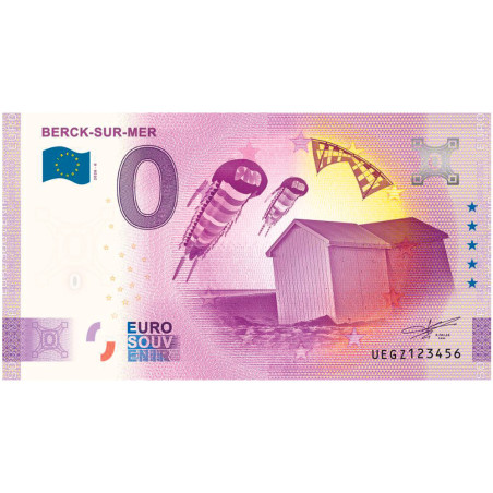 Billets Souvenir 0 Euro - Berck-sur-mer