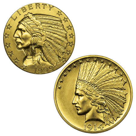 Coffret des Dollars “Aigle - Tête d’Indien”