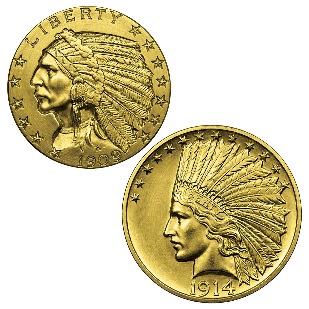 Coffret des Dollars “Aigle - Tête d’Indien”