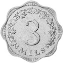 3 Mils Malte 1972-1981 - Abeille (2)