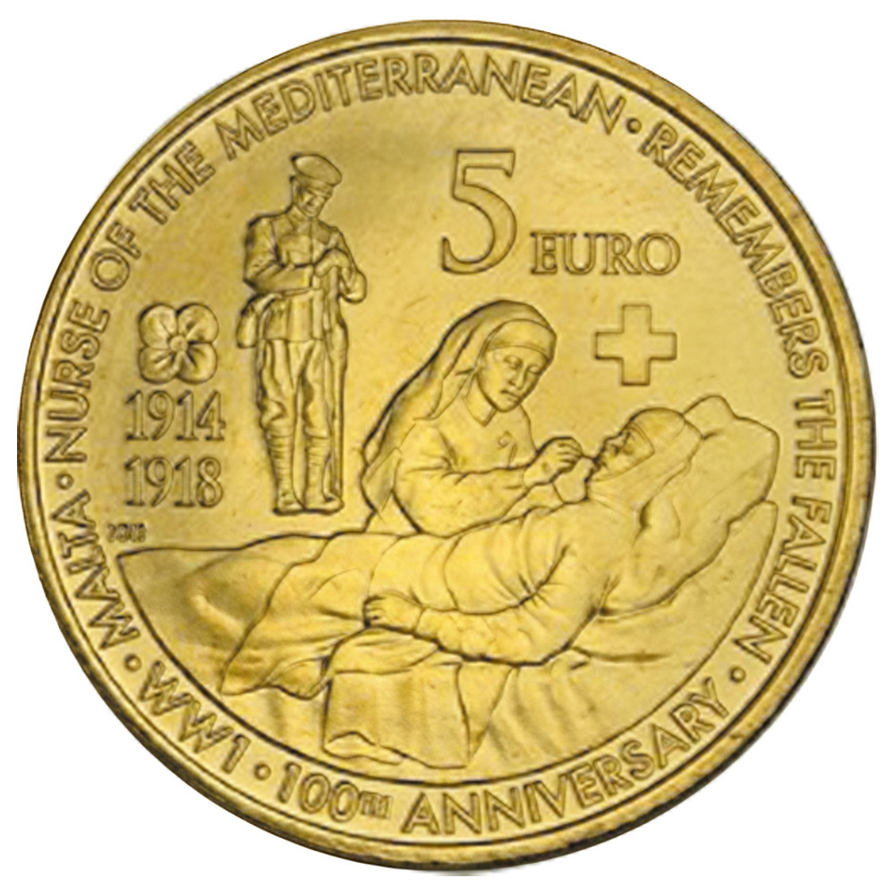 5 Euro Malte 2014 - Centenaire