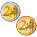 Lot 4 x 2 Euro Malte (2)