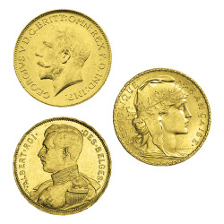 Coffret Or  de la Grande  Guerre 1914