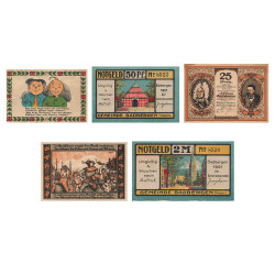 Lot de 10 billets de nécessité Allemagne