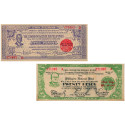 Lot de 2 billets Philippines
