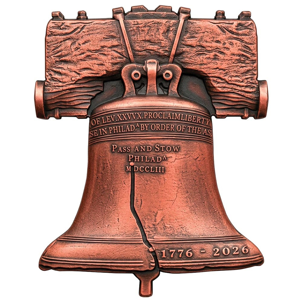 1 Dollar BU 2026 - Cloche de la liberté