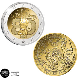 Lot 2 x 250 Euro Or France BU 2025