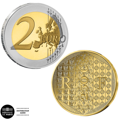 Lot 2 x 250 Euro Or France BU 2025 (3)