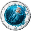 2 Euro enduite - Méduse