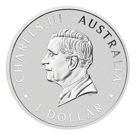 1 Dollar Argent Australie  BE 2026 colorisée - Aigle d’Australie (2)