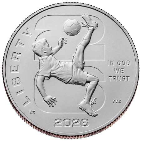 0,50 Dollar Etats-Unis 2026 - FIFA Coupe du monde 2026
