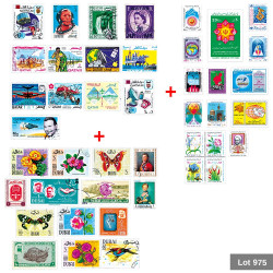 Lot de 975 timbres Moyen-Orient