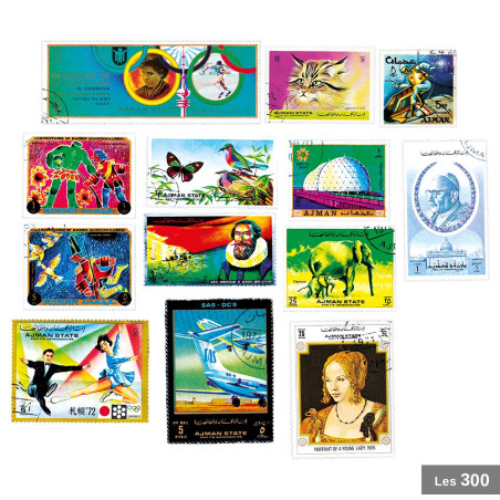 300 timbres Ajman