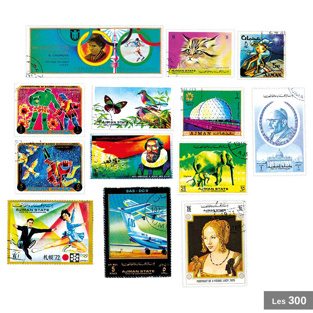 300 timbres Ajman