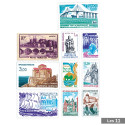 11 timbres Pays de la Loire