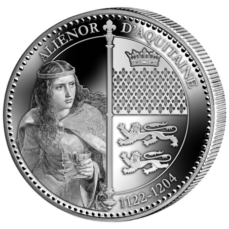 Pièce de collection - Aliénor d'Aquitaine
