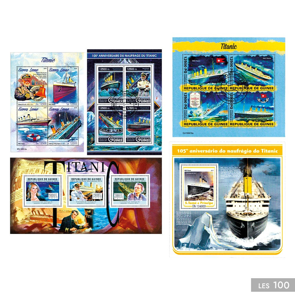 100 timbres Titanic