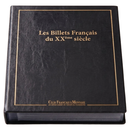 Classeur  billets français