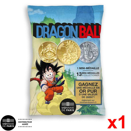 Pochette surprise 1 médaille aléatoire - Dragon Ball