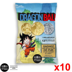 Pochette surprise 10 médailles aléatoires - Dragon Ball