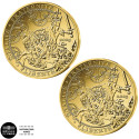 Lot 2 x 250 Euro Or France BU 2025