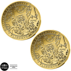 Lot 2 x 250 Euro Or France BU 2025