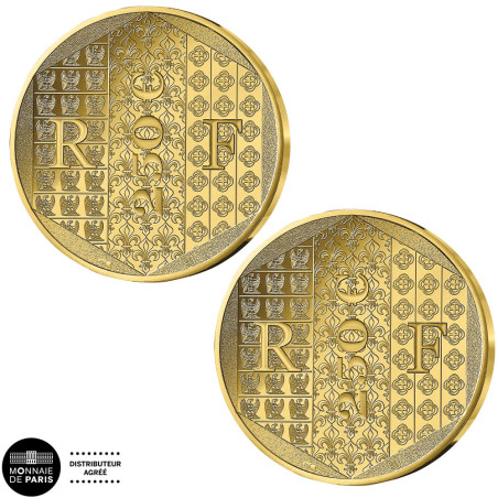 Lot 2 x 250 Euro Or France BU 2025 (2)