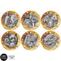 Lot 6 x 5 Euro France 2026 + Coffret offert