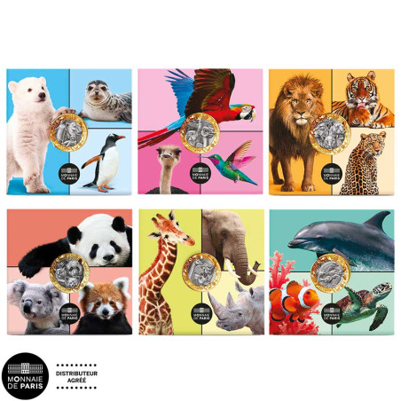 Lot 6 x 5 Euro France 2026 + Coffret offert (2)