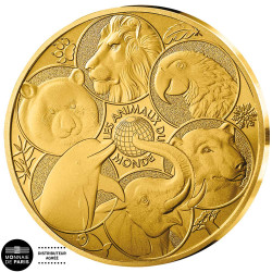 500 Euro Or France BU 2026 - Animaux du monde