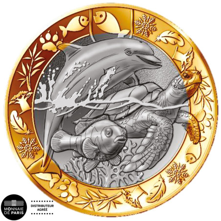 5 Euro France 2026 - Animaux marins
