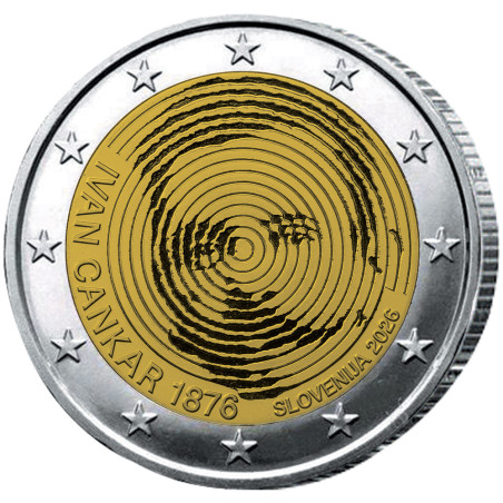 2 Euro Slovénie 2026 - Ivan Cankar
