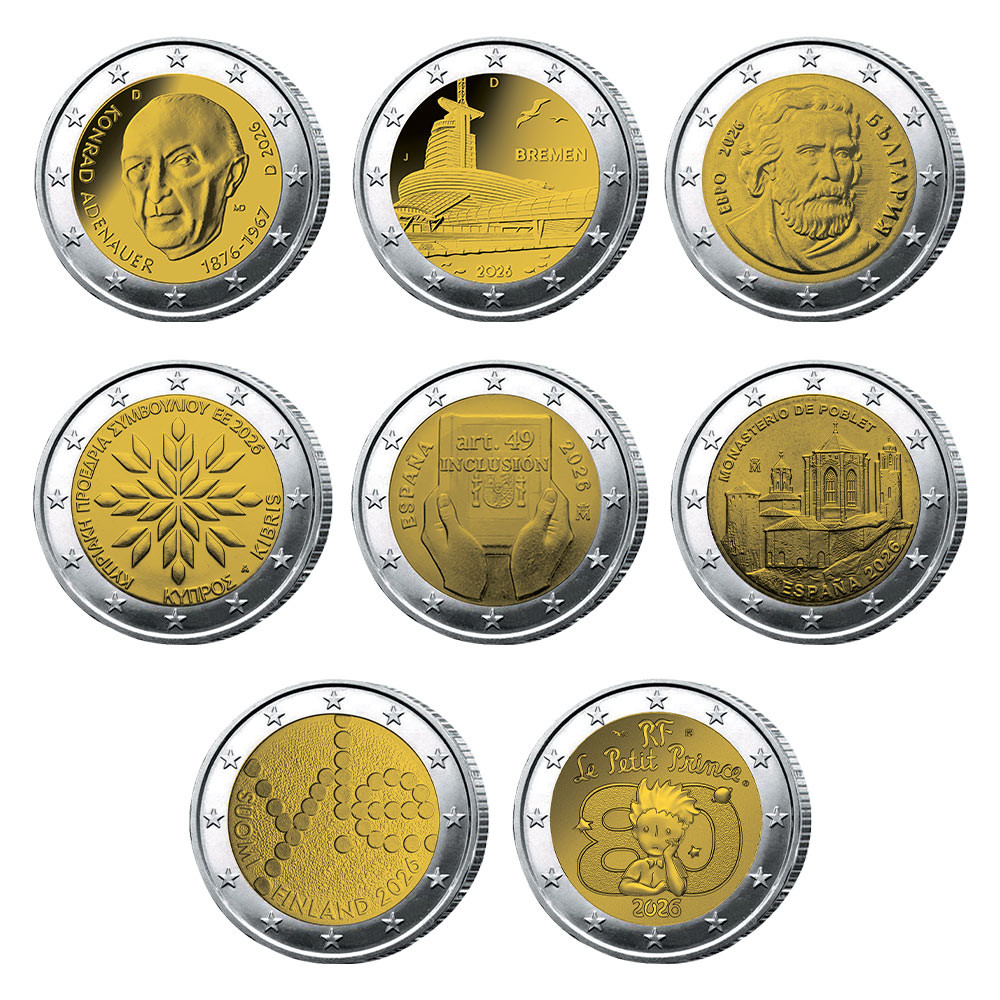Lot 15 x 2 Euro 2026