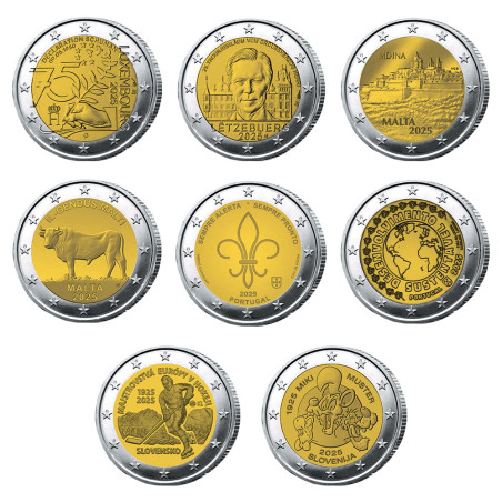 Lot 26 x 2 Euro commemorative 2025 (3)