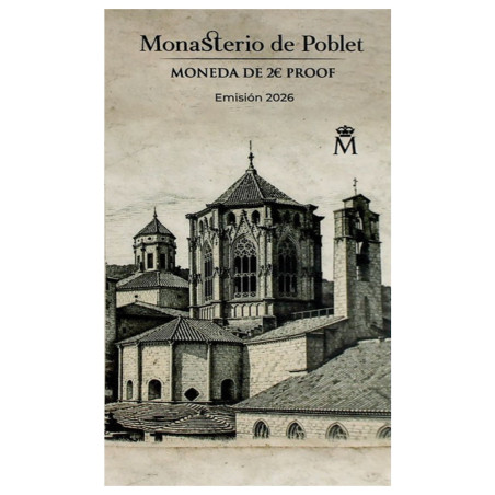 2 Euro Espagne BE 2026 - Monastère de Poblet (2)