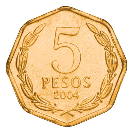 5 Pesos Chili 1992-2012 (2)