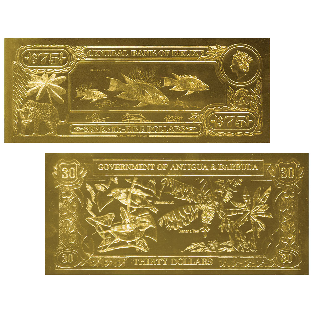 Lot 2 billets Or