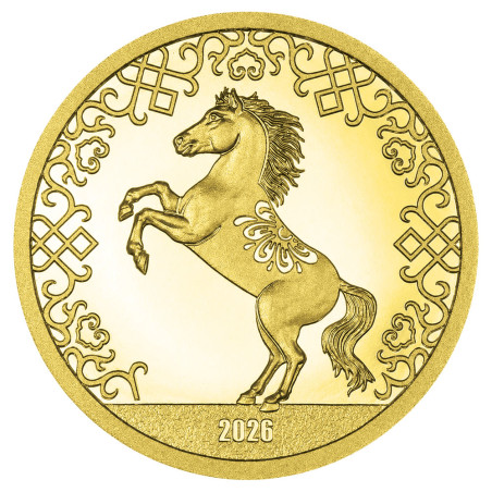 1000 Tögrög Or BE 2026 - Année du Cheval