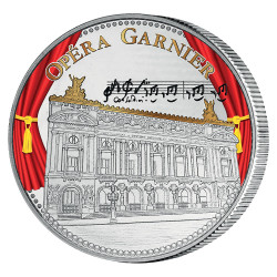 Pièce de collection colorisée - Opéra Garnier