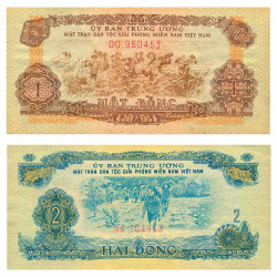 2 billets Vietnam 1963