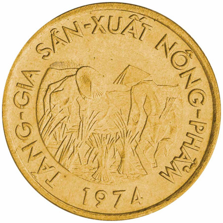 10 Dong Vietnam 1974