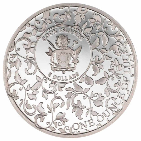 5 Dollars Argent BE 2026 - Trèfle (4)