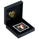 3000 Francs CFA Or Tchad - Coeur France Football colorisé (3)
