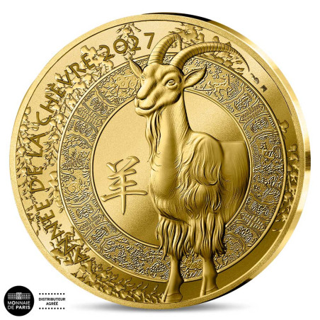 200 Euro Or France BE 2027 - Année de la chèvre