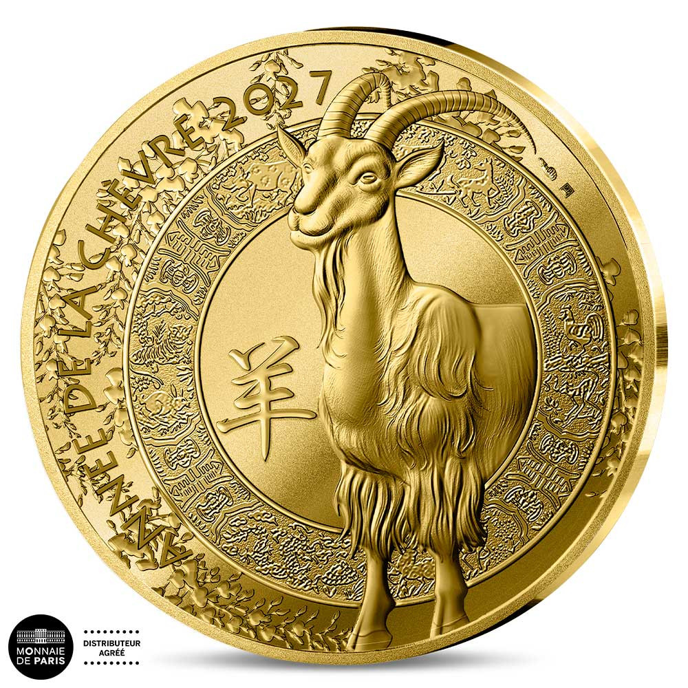 200 Euro Or France BE 2027 - Année de la chèvre
