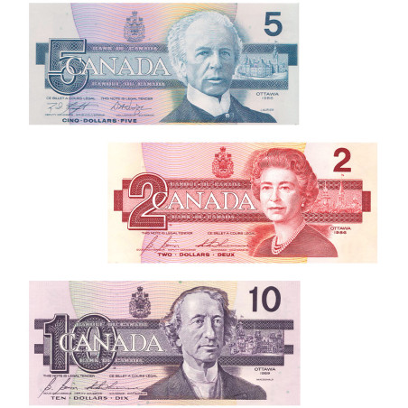 3 billets Canada