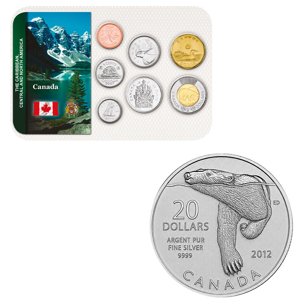 Lot monnaies Canada